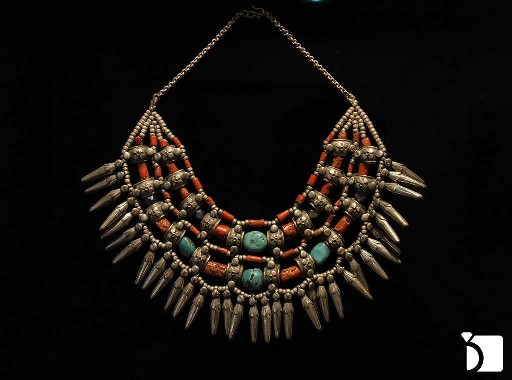 Bedouin Statement necklace - vintage silver - Egypt7000