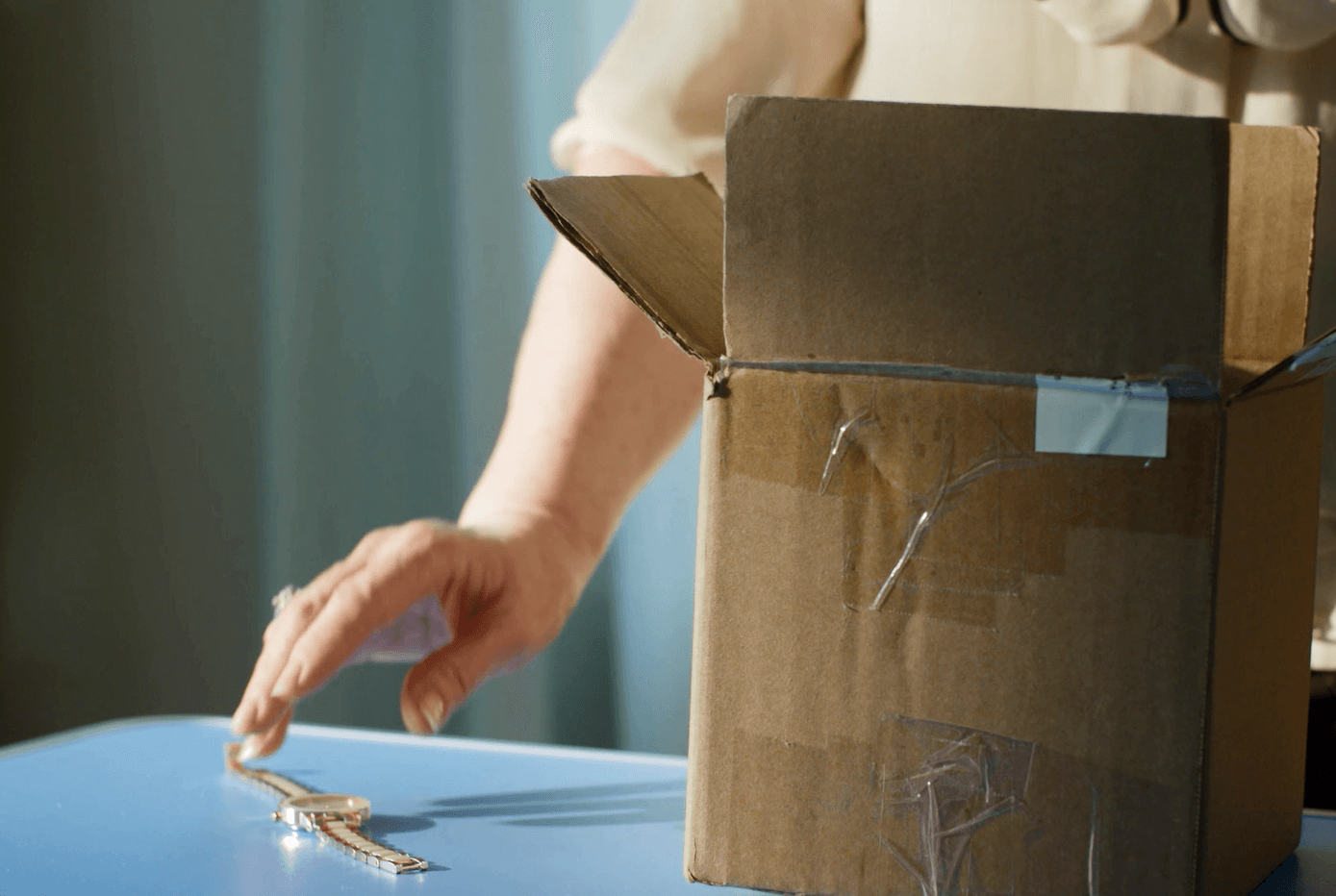 Use the Free Shipping label to Mail it to us
