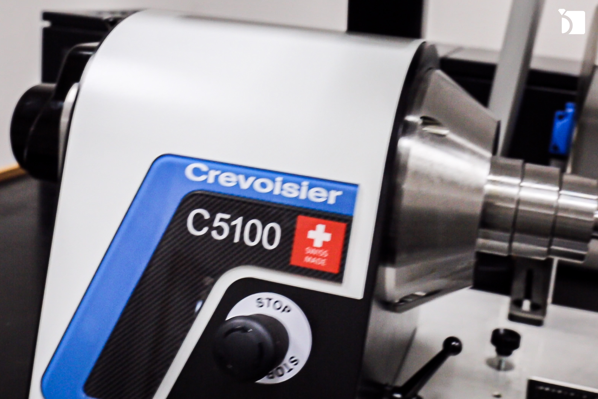 Crevoisier Machine Image Showcasing the Creovoisier Machine in the Watch Repair Service Center