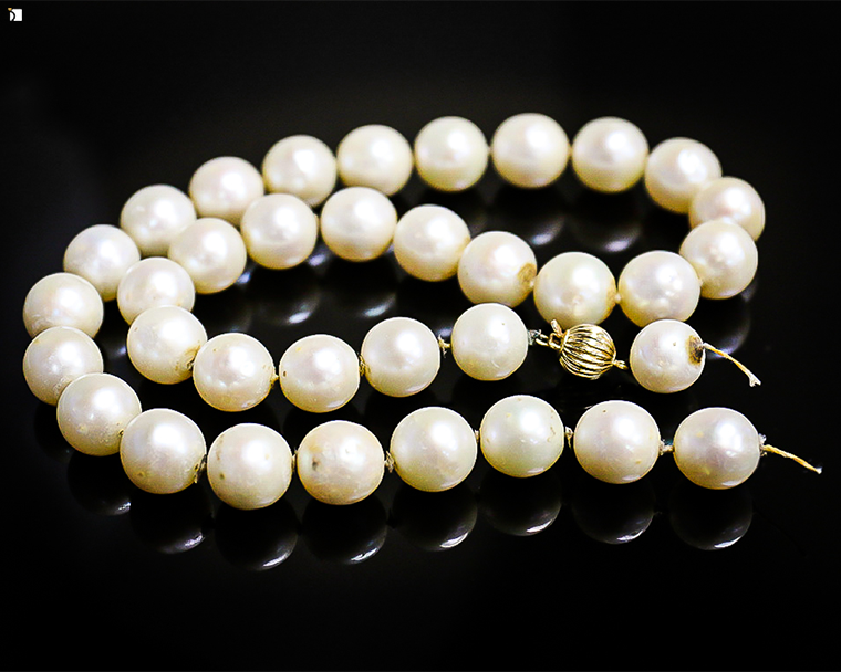 Image Showcasing Before #112 of Pearls Getting Premier Necklace Repair Services by Master Jewelers