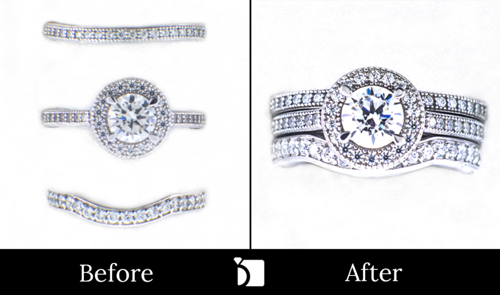 Image Showing Before & After #13 of Diamond Ring Getting Premier Ring Repair Services by Master Jewelers