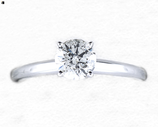 Image Showing After #17 of a Solitaire Diamond Ring Getting Premier Ring Sizing Services by Master Jewelers
