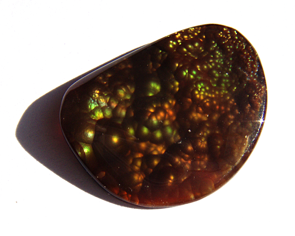 Image Showcasing Single Loose Fire Agate