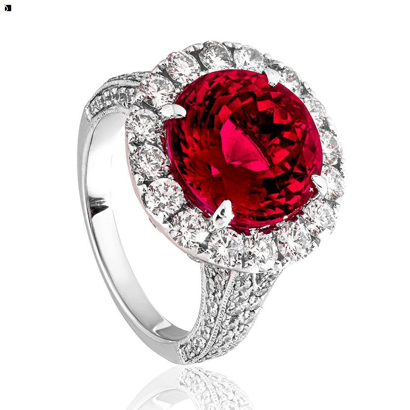 Isolated Ruby Gemstone Ring July Birthstone Feature Image