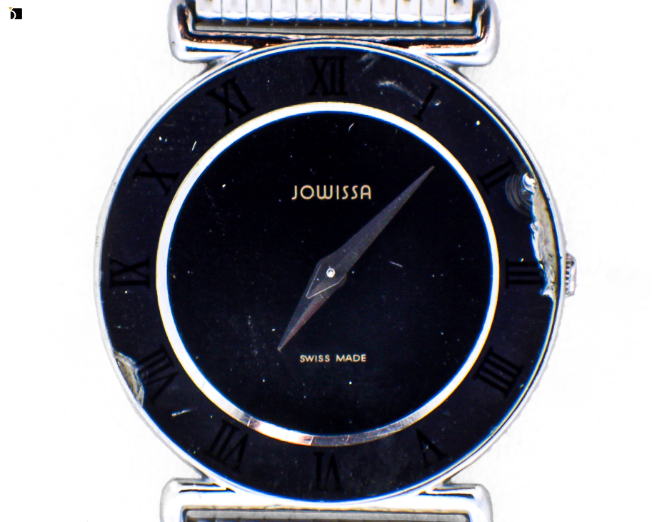 Before #33 of a Jowissa Quartz Watch Prior to Professional Restoration