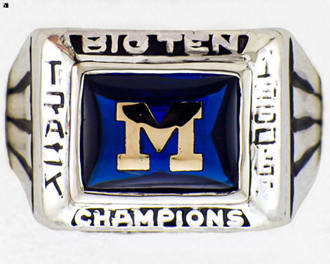 After #44 Championship Ring Receiving Professional Ring Restoration Services by Master Jewelers