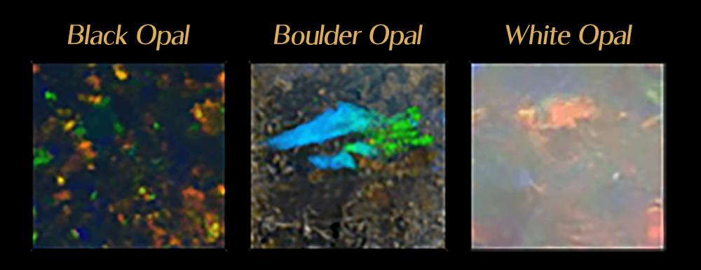 Different Colors and Types of Opal Gemstone Feature