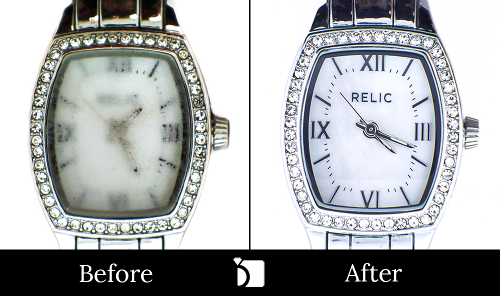 Before & After #51 Relic Watch Serviced and Restored at State-of-the-Art Watch Repair Service Center
