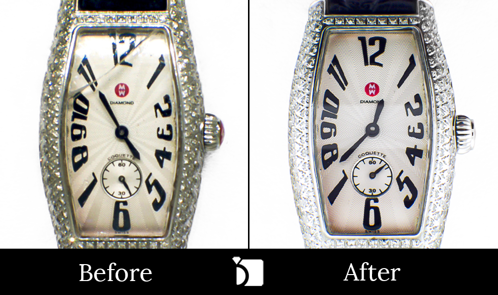 Before & After #52 Restoration of MW Diamond Watch Timepiece in Watch Repair Service Center