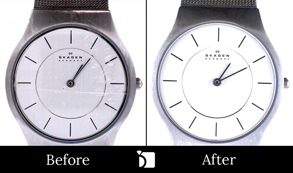 Before & After #71 Skagen Denmark Timepiece Receiving Premier Watch Repair Services