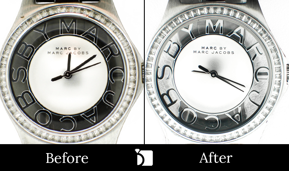 Before & After #86 Marc Jacobs Timepiece Repaired by Certified Watchmakers