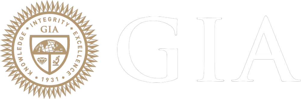 GIA white logo