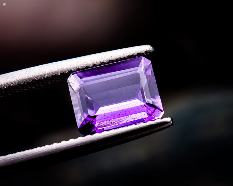 Isolated Amethyst February Birthstone Restore Your Brilliance Gemstone Feature