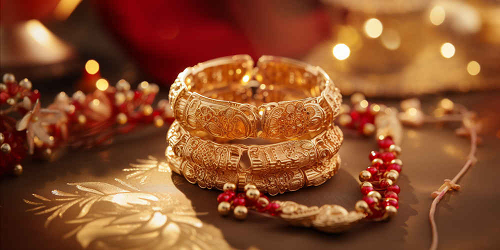 The Tradition of Gifting Gold Jewelry for Lunar New Year Gold Bracelets Featured Image