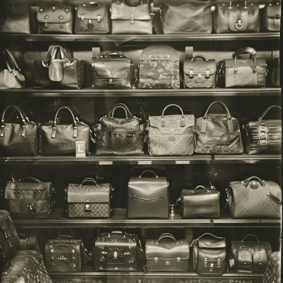 Photo of vintage Gucci store from the 1930s