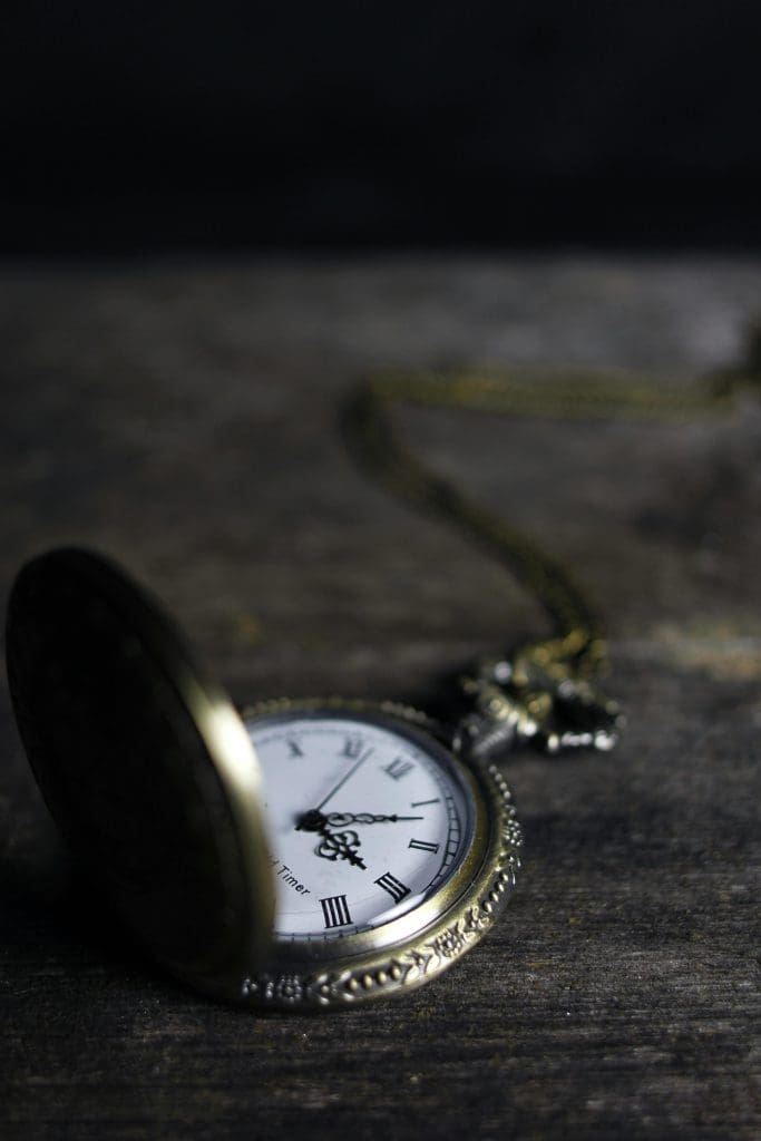 Image of open pocket watch