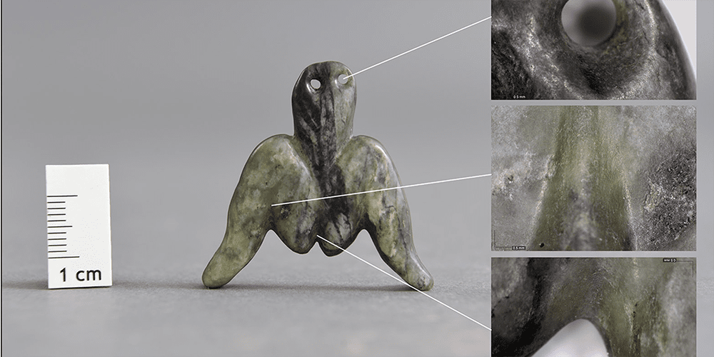 7,600-year-old Pendant Made of Nephrite Discovered in Serbia via Miami Herald