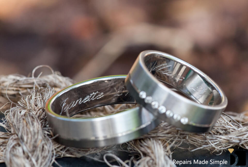 Engraved rings