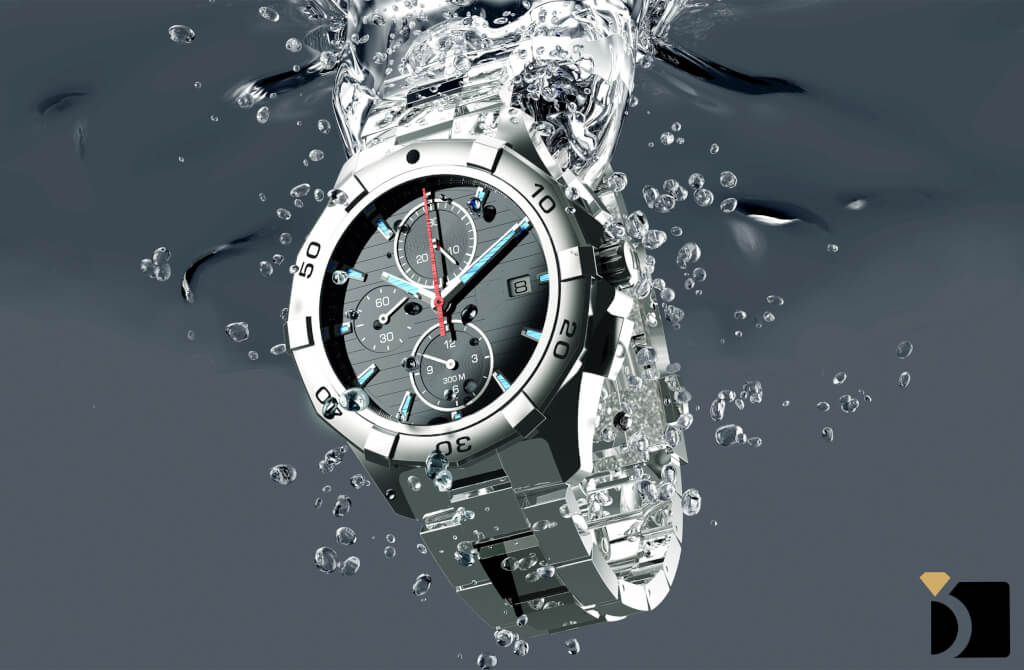 Water resistant watch